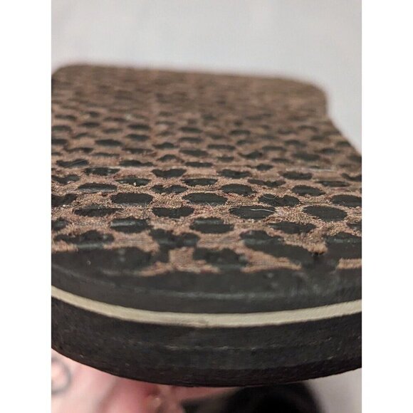 Sonuk Black Yoga Mat Flip Flop Sandals Mens 11 - Picture 7 of 8